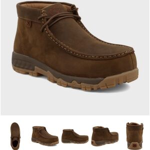 Twisted X Work Chukka Driving Moc Steel Toe- 6.5